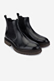 Valmenti Erkek Hakiki Deri Siyah Casual Bot 994 9356 ERK BOT K24-25 NERO