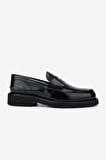 Valmenti Erkek Hakiki Deri Siyah Loafer Ayakkabı 994 442 ERK AYK K24-25 NERO