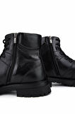 Tamer Tanca Erkek Hakiki Deri Siyah Casual Bot 298 2185-5263 ERK BOT SK22/23 SIYAH