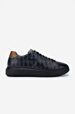 Valmenti Erkek Hakiki Deri Siyah Deri Sneakers & Spor Ayakkabı 1093 2570 ERK AYK SK24-25 SIYAH DR