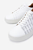 Valmenti Erkek Hakiki Deri Beyaz Sneakers & Spor Ayakkabı 1093 2570 ERK AYK SK24-25 BEYAZ DR