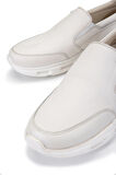 Tamer Tanca Erkek Hakiki Deri Beyaz Casual Ayakkabı 298 2935-2526 ERK AYK Y25 TRG OFF WHITE