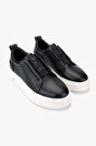 Valmenti Erkek Hakiki Deri Siyah Deri Sneakers & Spor Ayakkabı 298 2963-8223 ERK AYK Y25 SIYAH DR