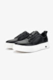 Valmenti Erkek Hakiki Deri Siyah Deri Sneakers & Spor Ayakkabı 298 2963-8223 ERK AYK Y25 SIYAH DR