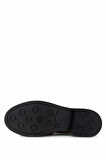 Tamer Tanca Kadın Vegan Leopar/Siyah Loafer Ayakkabı 817 1001 BN AYK SK24-25 LEOPAR/SYH CILT