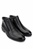 Tamer Tanca Erkek Hakiki Deri Siyah Deri Klasik Bot 01 2074 ERK BOT SK24-25 SIYAH DR