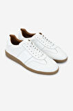 Valmenti Erkek Hakiki Deri Beyaz Sneakers & Spor Ayakkabı 1093 2267 ERK AYK SK24-25 BEYAZ DR
