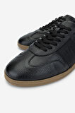 Valmenti Erkek Hakiki Deri Siyah Floter Sneakers & Spor Ayakkabı 1093 2267 ERK AYK SK24-25 SIYAH FLTR