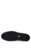 Tamer Tanca Erkek Hakiki Deri Siyah Kroko Loafer Ayakkabı 478 B1100 ERK AYK SK24-25 SIYAH KROKO
