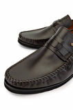 Tamer Tanca Erkek Hakiki Deri Kahverengi Loafer Ayakkabı 478 B1302 ERK AYK SK24-25 KAHVE DR
