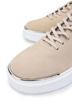 Tamer Tanca Erkek Hakiki Deri Bej Sneakers & Spor Ayakkabı 352 22025 ERK AYK Y25 BEJ NBK