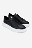 Valmenti Erkek Hakiki Deri Siyah Deri Sneakers & Spor Ayakkabı 352 22249 ERK AYK Y25 SIYAH DR