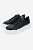 Valmenti Erkek Hakiki Deri Siyah Deri Sneakers & Spor Ayakkabı 352 22249 ERK AYK Y25 SIYAH DR