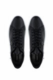 Tamer Tanca Erkek Hakiki Deri Siyah Deri Sneakers & Spor Ayakkabı 352 22053 ERK AYK Y25 SIYAH DR