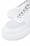 Tamer Tanca Erkek Hakiki Deri Beyaz Sneakers & Spor Ayakkabı 352 22059 ERK AYK Y25 BYZ DR/GRI SUET