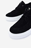 Valmenti Erkek Hakiki Deri Siyah Süet Sneakers & Spor Ayakkabı 352 22253 ERK AYK Y25 SIYAH SUET