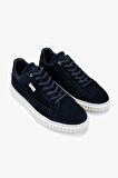 Valmenti Erkek Hakiki Deri Lacivert Süet Sneakers & Spor Ayakkabı 352 22268 ERK AYK Y25 LACI SUET