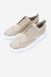 Valmenti Erkek Hakiki Deri Bej Sneakers & Spor Ayakkabı 352 22284 ERK AYK Y25 BEJ NBK