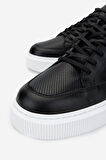 Valmenti Erkek Hakiki Deri Siyah Deri Sneakers & Spor Ayakkabı 352 22308 ERK AYK Y25 SIYAH DR