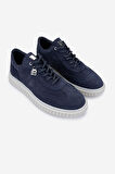 Valmenti Erkek Hakiki Deri Lacivert Nubuk Sneakers & Spor Ayakkabı 352 22212 ERK AYK Y25 LACI NBK