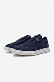 Valmenti Erkek Hakiki Deri Lacivert Nubuk Sneakers & Spor Ayakkabı 352 22212 ERK AYK Y25 LACI NBK