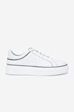 Valmenti Erkek Hakiki Deri Beyaz Sneakers & Spor Ayakkabı 352 22245 ERK AYK Y25 BEYAZ DR
