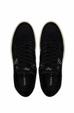 Tamer Tanca Erkek Hakiki Deri Siyah Süet Sneakers & Spor Ayakkabı 352 22234 ERK AYK Y25 SIYAH SUET