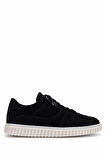 Tamer Tanca Erkek Hakiki Deri Siyah Süet Sneakers & Spor Ayakkabı 352 22234 ERK AYK Y25 SIYAH SUET