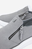 Valmenti Erkek Hakiki Deri Gri Nubuk Sneakers & Spor Ayakkabı 352 22243 ERK AYK Y25 GRI NBK
