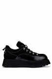 Tamer Tanca Erkek Hakiki Deri Siyah Süet Sneakers & Spor Ayakkabı 1068 1101 ERK AYK SK24-25 SYH SUET/DR