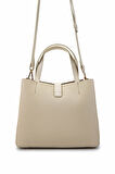 Tamer Tanca Kadın Vegan Bej Omuz Çanta 921 27008  BN CNT Y25 BEIGE