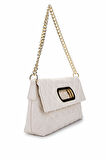 Tamer Tanca Kadın Vegan Bej Omuz Çanta 921 27049 BN CNT Y25 BEIGE