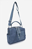 Valmenti Kadın Vegan Omuz Çanta 921 26896 BN CANTA SK24-25 DENIM BLUE