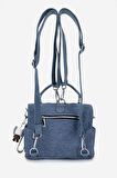 Valmenti Kadın Vegan Omuz Çanta 921 26896 BN CANTA SK24-25 DENIM BLUE