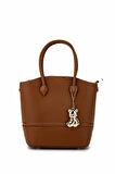 Tamer Tanca Kadın Vegan Camel Omuz Çanta 921 27039 BN CNT Y25 CAMEL