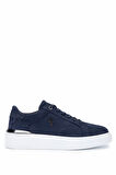 Tamer Tanca Erkek Hakiki Deri Lacivert Nubuk Sneakers & Spor Ayakkabı 352 22292 ERK AYK Y25 LACI NBK
