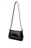Tamer Tanca Kadın Vegan Siyah Rugan Omuz Çanta 921 26754-1 BN CNT Y25 BLACK SHINING