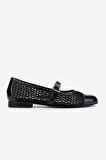 Valmenti Kadın Hakiki Deri Comfort Ayakkabı 611 H10037-386 BN AYK Y25 BLACK / BLACK
