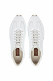 Tamer Tanca Erkek Hakiki Deri Beyaz Sneakers & Spor Ayakkabı 1093 074 ERK AYK Y25 BEYAZ