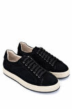 Tamer Tanca Erkek Hakiki Deri Siyah Süet Sneakers & Spor Ayakkabı 1093 0046 ERK AYK Y25 SIYAH SUET