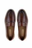 Tamer Tanca Erkek Hakiki Deri Fındık Loafer Ayakkabı 537 3663 ERK AYK Y25 FINDIK