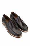 Tamer Tanca Erkek Hakiki Deri Kahverengi Loafer Ayakkabı 537 3667 ERK AYK Y25 KAHVE ALK