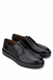 Tamer Tanca Erkek Hakiki Deri Siyah Casual Ayakkabı 537 3680 ERK AYK Y25 SIYAH