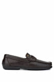 Tamer Tanca Erkek Hakiki Deri Kahverengi Loafer Ayakkabı 1008 3483 ERK AYK Y25 KAHVE FLTR