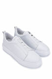 Tamer Tanca Erkek Hakiki Deri Beyaz Sneakers & Spor Ayakkabı 965 2526 ERK AYK Y25 BEYAZ FLTR