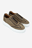 Valmenti Erkek Hakiki Deri Sneakers & Spor Ayakkabı 1092 202502 ERK AYK Y25 TOBACCO SUET