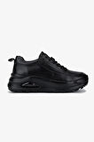 Valmenti Erkek Hakiki Deri Siyah Deri Sneakers & Spor Ayakkabı 381 21178 ERK AYK Y25 SIYAH DR
