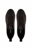 Tamer Tanca Erkek Hakiki Deri Sneakers & Spor Ayakkabı 381 21624 ERK AYK Y25 KAHVE KMBN