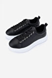 Valmenti Kadın Hakiki Deri Siyah Deri Sneakers & Spor Ayakkabı 1115 8417 BN AYK Y25 SIYAH DR
