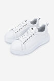 Valmenti Kadın Hakiki Deri Beyaz Sneakers & Spor Ayakkabı 1115 8417 BN AYK Y25 BEYAZ DR